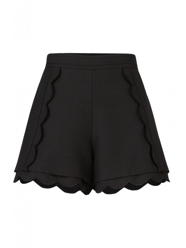 Black Duplicate Shorts