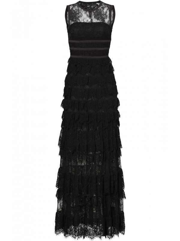 Black Lace Shannon Gown