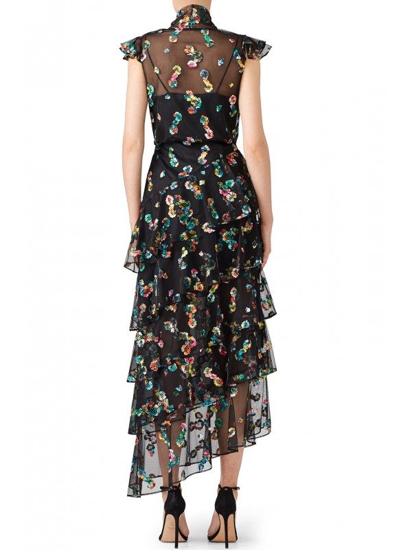 Multi Floral Gown