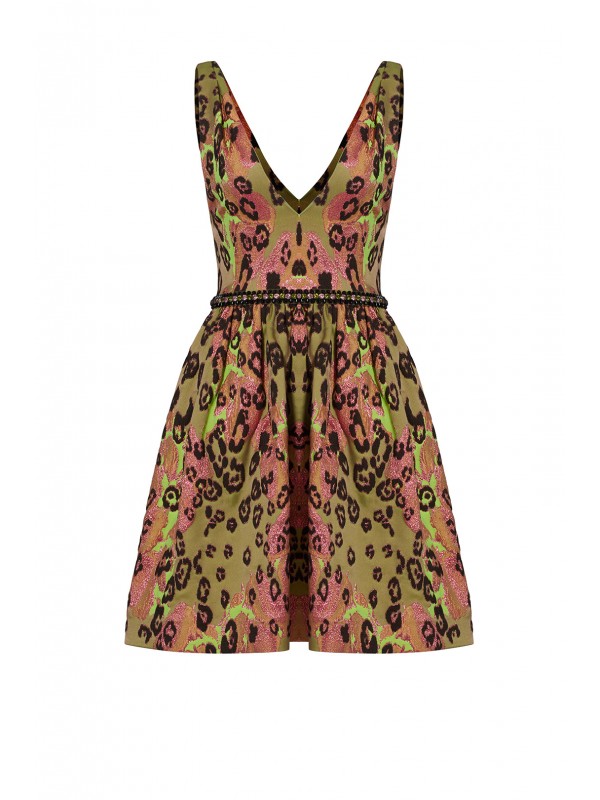 Arielle Leopard Dress