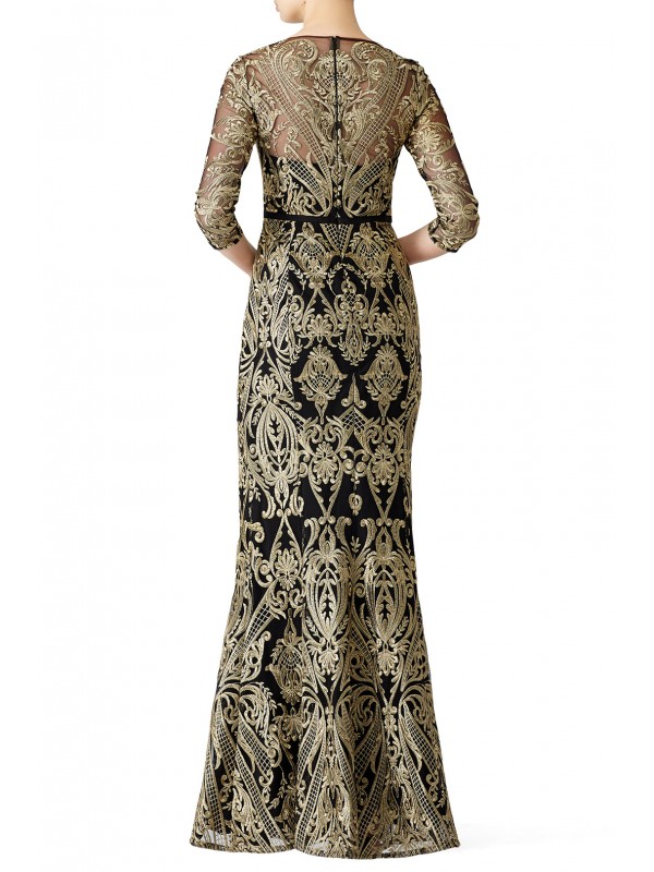 Moises Embroidered Gown