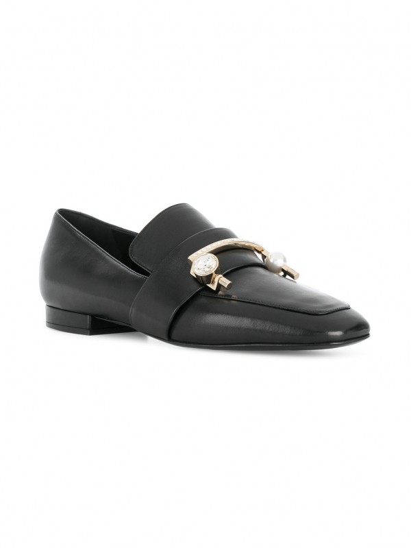 COLIAC CRYSTAL-EMBELLISHED LOAFERS