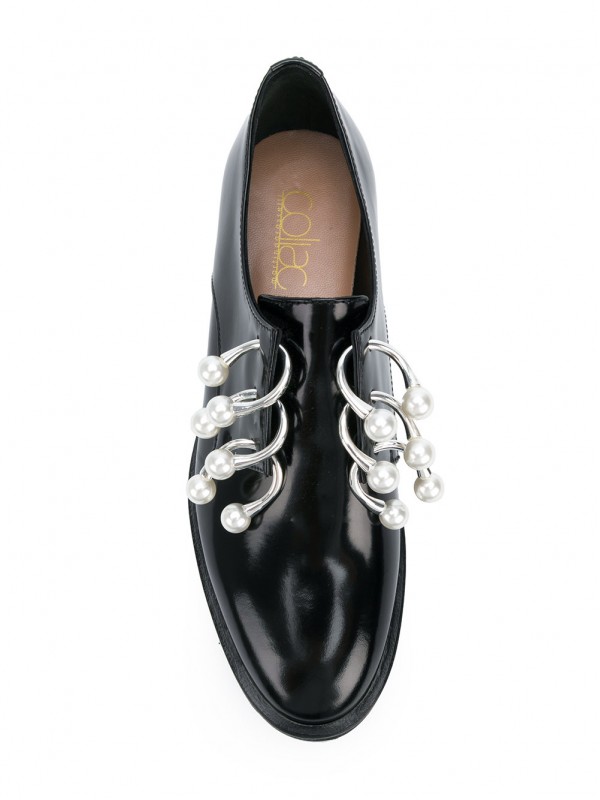 COLIAC PEARL RING FRONT BROGUES